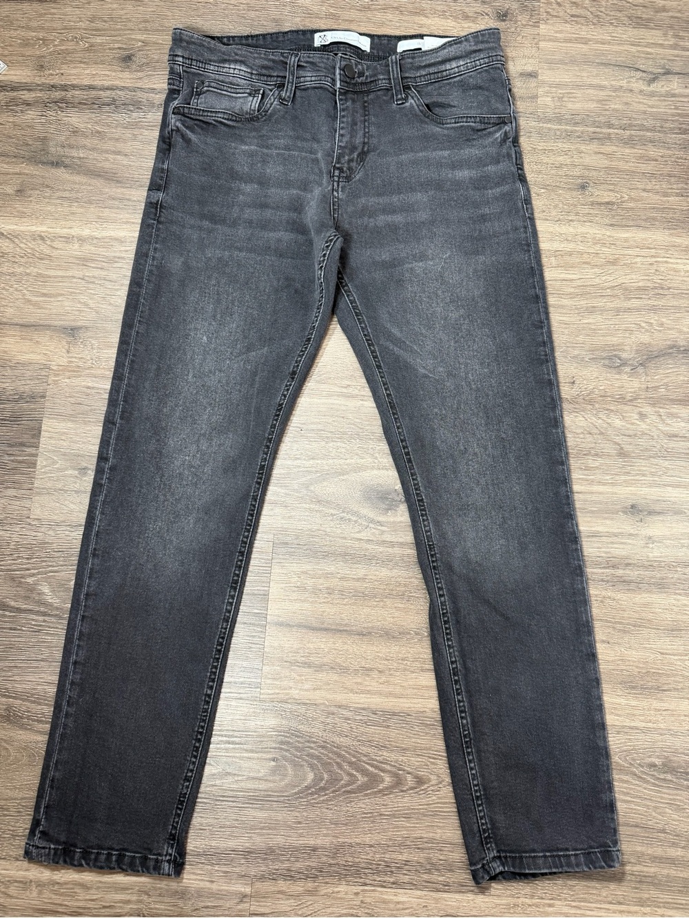 CXL by Christian Lacroix Slim Fit Black Wash Jeans Mens W32 L30 Stretch Denim